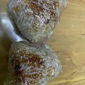 クックYL1FUM☆'s cooksnap of when they made 簡単！残りご飯で焼きおにぎり！冷凍も！.