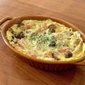 まなポコ's cooksnap of when they made 野菜たっぷりレンジキッシュ.