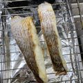 クックX1NWND☆'s cooksnap of when they made 秘密の技で皮パリパリ！真鯛の塩焼き.