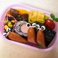 サイチョン's cooksnap of when they made キャラ弁☆海苔巻きでかたつむり.
