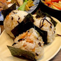 ばたみそーぱん☆'s cooksnap of when they made シャケと塩昆布とマヨの絶品おにぎり.