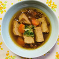チェックのミニくま's cooksnap of when they made 厚揚げとなめこ・人参の煮物♪.