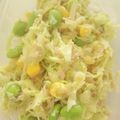 tamago大好き's cooksnap of when they made ☆枝豆とキャベツのサラダ☆.