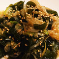 naki1227's cooksnap of when they made ワカメとネギの炒め物.