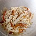 向日葵くっく's cooksnap of when they made 腸活！ホエー戻しの切干し大根キムチ和え.
