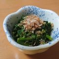 豆蔵うさぎ's cooksnap of when they made 春です♪超簡単＊菜の花のからしあえ＊.