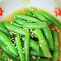 りーとぽん's cooksnap of when they made レンジで簡単インゲンの白だし漬け お浸し.