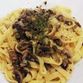 もぐドン's cooksnap of when they made マッシュルームとカリカリにんにくパスタ.