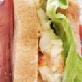 ねこのガストン's cooksnap of when they made 卵サンド。フリルレタスを使って。.