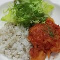 ゆまのんママ's cooksnap of when they made 柔らか鶏胸肉の簡単☆じゃがチーズトマト煮.