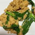 たべたべこ's cooksnap of when they made ５分で完成♪おかずになる簡単ニラ卵★.