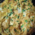 kピンク's cooksnap of when they made 厚揚げとキムチの卵炒め.