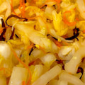 のあばぁ's cooksnap of when they made 白菜と塩昆布の簡単漬物.