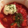 Chicarina's cooksnap of when they made 簡単なのに本場の味！ウクライナ版ボルシチ.