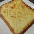 ひぃたろぉ～♪'s cooksnap of when they made 小腹が空いたらメロンパントースト！.