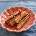 もすろー's cooksnap of when they made 絶対ハマル☆叩きごぼうのゴマ漬け☆.