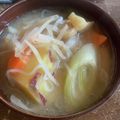 0720まま's cooksnap of when they made 豚汁(田舎汁).