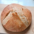 ロコリーナ's cooksnap of when they made ストウブで作る　こねないプロっぽいパン　.