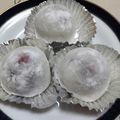 nyangomama's cooksnap of when they made お祝い事にも♪　❀ さくら大福 ❀.