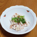 msft5632's cooksnap of when they made 妹直伝＊ささみの梅と青じそ和え.