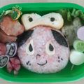 miyu's cooksnap of when they made ぜんまいざむらい☆簡単キャラ弁当!!.