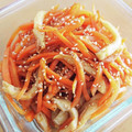 まいちゃと's cooksnap of when they made あともう一品☆人参とちくわの金平.