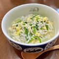 かのと's cooksnap of when they made 冷凍ご飯で♡しらす雑炊.
