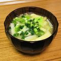 Asato★'s cooksnap of when they made えのきとキャベツの味噌汁♪.