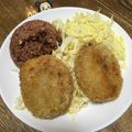 め目め's cooksnap of when they made リメイク！おからとさつまいものコロッケ.