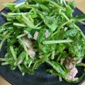 petokko's cooksnap of when they made 豆苗とツナ缶のシャキシャキサラダ.