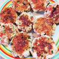 ☆ち−ゆこ☆'s cooksnap of when they made カニカマとはんぺんの大葉はさみ焼き.