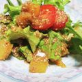かごまゆ's cooksnap of when they made 焼きパプリカのごまサラダ.