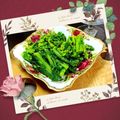 ☆なあなクック☆'s cooksnap of when they made レンジとめんつゆで簡単♪菜の花の辛子和え.