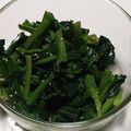 オリオバナ's cooksnap of when they made 簡単ほうれん草ナムル.