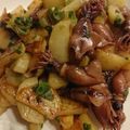 ☆★ＨＡＣＨＩ♪★☆'s cooksnap of when they made ホタルイカとじゃがいものオリーブ油炒め.