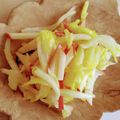 yobibaa's cooksnap of when they made 白菜とりんごのサラダ.