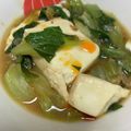おかすんよ's cooksnap of when they made 青梗菜と厚揚げdeそぼろ餡かけ☆.