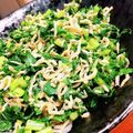 こずっぺ's cooksnap of when they made 大根葉の炒め物.