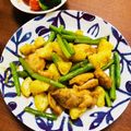 たいちん☆'s cooksnap of when they made 鶏とジャガイモのカレー風味マヨ炒め.