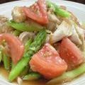 たくのスプーン's cooksnap of when they made アスパラささみの中華風玉ねぎドレッシング.