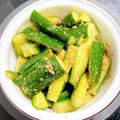 クック6U7INU☆'s cooksnap of when they made 時短☆中華風きゅうりの甘酢漬け♪.