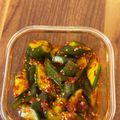 Machib92's cooksnap of when they made 韓国⭐︎甘辛キューリの和え物.