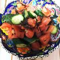 りょーこ0520's cooksnap of when they made ひじき入り！きゅうりとトマトのマリネ.