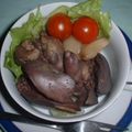 Jock's cooksnap of when they made 鶏レバーの佃煮風煮つけ.