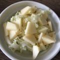 Yokchina's cooksnap of when they made 白菜とりんごのサラダ.