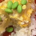 もか75's cooksnap of when they made 簡単！フライパンde☆ 親子丼☆めんつゆ.