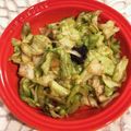 tikariri's cooksnap of when they made レタスと韓国海苔のパパっとおつまみサラダ.