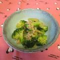 龍青空ママ's cooksnap of when they made ヘルシー♪ブロッコリーの胡麻じゃこ和え.