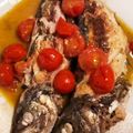 モロメラ's cooksnap of when they made 簡単イタリアン ♡鯵のアクアパッツァ風♪.