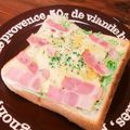 YCHキッチン's cooksnap of when they made 朝食ランチに♪春キャベツ新玉ねぎトースト.